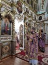 13-Архиепископ Амфилохий совершил Божественную Литургию святителя Василия Великого в соборе в честь Воскресения Христова города Семипалатинска