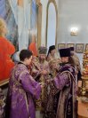 17-Архиепископ Амфилохий совершил Божественную Литургию святителя Василия Великого в соборе в честь Воскресения Христова города Семипалатинска