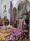 33-Архиепископ Амфилохий совершил Божественную Литургию святителя Василия Великого в соборе в честь Воскресения Христова города Семипалатинска