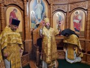 11-В праздник Всех Святых Управляющий Усть-Каменогорской и Семипалатинской епархией совершил Литургию в Андреевском кафедральном соборе г. Усть-Каменогорска