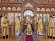 14-В праздник Всех Святых Управляющий Усть-Каменогорской и Семипалатинской епархией совершил Литургию в Андреевском кафедральном соборе г. Усть-Каменогорска