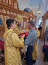 32-В праздник Всех Святых Управляющий Усть-Каменогорской и Семипалатинской епархией совершил Литургию в Андреевском кафедральном соборе г. Усть-Каменогорска