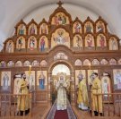 1-В 10-ю Неделю после Пятидесятницы архиепископ Амфилохий совершил Божественную Литургию в Андреевском кафедральном соборе города Усть-Каменогорска 