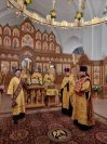 12-Накануне дня памяти святого апостола Андрея Первозванного в Андреевском кафедральном было совершено всенощное бдение