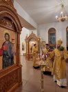 15-Накануне дня памяти святого апостола Андрея Первозванного в Андреевском кафедральном было совершено всенощное бдение