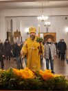 17-Накануне дня памяти святого апостола Андрея Первозванного в Андреевском кафедральном было совершено всенощное бдение