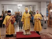 19-Накануне дня памяти святого апостола Андрея Первозванного в Андреевском кафедральном было совершено всенощное бдение