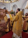 22-Накануне дня памяти святого апостола Андрея Первозванного в Андреевском кафедральном было совершено всенощное бдение