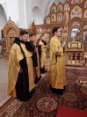 23-Накануне дня памяти святого апостола Андрея Первозванного в Андреевском кафедральном было совершено всенощное бдение