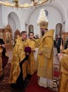 30-Накануне дня памяти святого апостола Андрея Первозванного в Андреевском кафедральном было совершено всенощное бдение