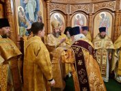 18-День памяти святого апостола Андрея Первозванного. Престольное торжество Андреевского кафедрального собора  города Усть-Каменогорска