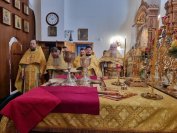 32-День памяти святого апостола Андрея Первозванного. Престольное торжество Андреевского кафедрального собора  города Усть-Каменогорска