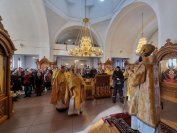 46-День памяти святого апостола Андрея Первозванного. Престольное торжество Андреевского кафедрального собора  города Усть-Каменогорска