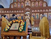 48-День памяти святого апостола Андрея Первозванного. Престольное торжество Андреевского кафедрального собора  города Усть-Каменогорска