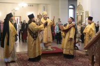 2-В Неделю 23-ю по Пятидесятнице архиепископ Амфилохий совершил Божественную Литургию в Андреевском кафедральном соборе 