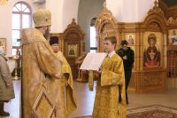 3-В Неделю 23-ю по Пятидесятнице архиепископ Амфилохий совершил Божественную Литургию в Андреевском кафедральном соборе 