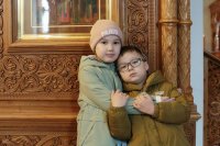 28-В Неделю 23-ю по Пятидесятнице архиепископ Амфилохий совершил Божественную Литургию в Андреевском кафедральном соборе 