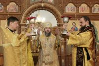 31-В Неделю 23-ю по Пятидесятнице архиепископ Амфилохий совершил Божественную Литургию в Андреевском кафедральном соборе 