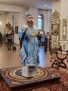 16-Вечернее богослужение в кафедральном соборе накануне двунадесятого праздника Сретения Господа Бога и Спаса нашего Иисуса Христа