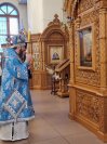 19-Вечернее богослужение в кафедральном соборе накануне двунадесятого праздника Сретения Господа Бога и Спаса нашего Иисуса Христа