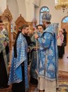 33-Вечернее богослужение в кафедральном соборе накануне двунадесятого праздника Сретения Господа Бога и Спаса нашего Иисуса Христа