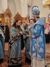 35-Вечернее богослужение в кафедральном соборе накануне двунадесятого праздника Сретения Господа Бога и Спаса нашего Иисуса Христа