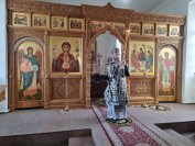 12-Архиепископ Амфилохий совершил Божественную Литургию Преждеосвященных Даров в Троицком крепостном соборе