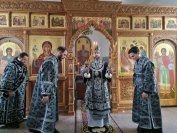 24-Архиепископ Амфилохий совершил Божественную Литургию Преждеосвященных Даров в Троицком крепостном соборе