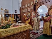 29-Архиепископ Амфилохий совершил Божественную Литургию в Андреевском соборе 