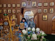 4-Божественная Литургия в Свято-Андреевском кафедральном соборе города Усть-Каменогорска в день Сретения Господня