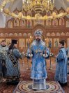 7-Божественная Литургия в Свято-Андреевском кафедральном соборе города Усть-Каменогорска в день Сретения Господня