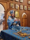 12-Божественная Литургия в Свято-Андреевском кафедральном соборе города Усть-Каменогорска в день Сретения Господня