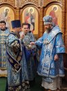 14-Божественная Литургия в Свято-Андреевском кафедральном соборе города Усть-Каменогорска в день Сретения Господня