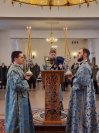 17-Божественная Литургия в Свято-Андреевском кафедральном соборе города Усть-Каменогорска в день Сретения Господня
