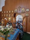 26-Божественная Литургия в Свято-Андреевском кафедральном соборе города Усть-Каменогорска в день Сретения Господня