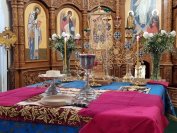 32-Божественная Литургия в Свято-Андреевском кафедральном соборе города Усть-Каменогорска в день Сретения Господня