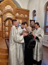 27-Божественная Литургия в день Великой Субботы в Андреевском кафедральном соборе
