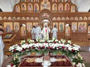 33-Божественная Литургия в день Великой Субботы в Андреевском кафедральном соборе