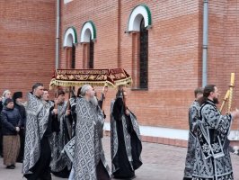 14 апреля 2023 года.  Погребение Господа и Спаса нашего Иисуса Христа