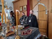 1-В день памяти благоверного князя Даниила Московского в Троицком крепостном соборе была совершена Божественная Литургия Преждеосвященных Даров