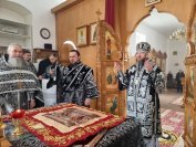 12-В день памяти благоверного князя Даниила Московского в Троицком крепостном соборе была совершена Божественная Литургия Преждеосвященных Даров
