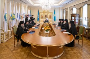 Управляющий Усть-Каменогорской и Семипалатинской епархией принял участие в первом в 2023 году заседании Синода Православной Церкви Казахстана