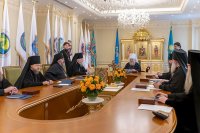 12-Управляющий Усть-Каменогорской и Семипалатинской епархией принял участие в первом в 2023 году заседании Синода Православной Церкви Казахстана