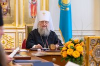 13-Управляющий Усть-Каменогорской и Семипалатинской епархией принял участие в первом в 2023 году заседании Синода Православной Церкви Казахстана