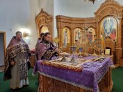 19-Архиепископ Амфилохий совершил Божественную Литургию и панихиду в Андреевском кафедральном соборе