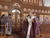 1-Третье воскресение Великого поста. Божественная Литургия в Андреевском соборе