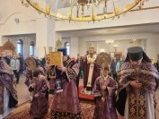 4-Третье воскресение Великого поста. Божественная Литургия в Андреевском соборе