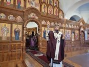9-Третье воскресение Великого поста. Божественная Литургия в Андреевском соборе