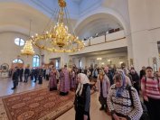 15-Третье воскресение Великого поста. Божественная Литургия в Андреевском соборе