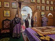 16-Третье воскресение Великого поста. Божественная Литургия в Андреевском соборе